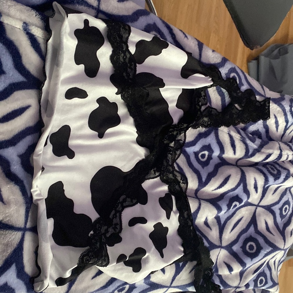 Cow crop top